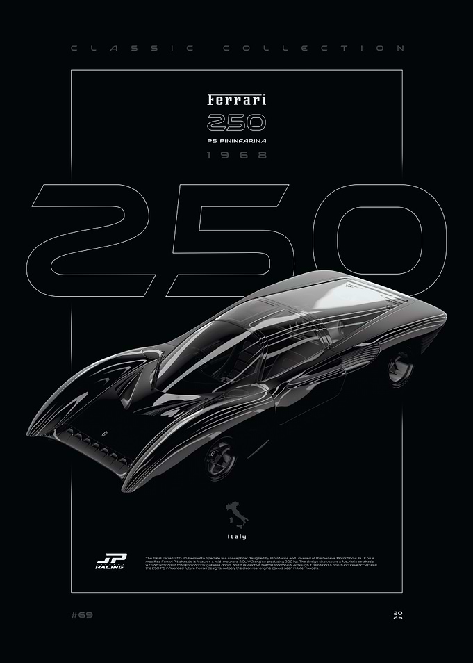 Ferrari 250 P5 Pininfarina 1968