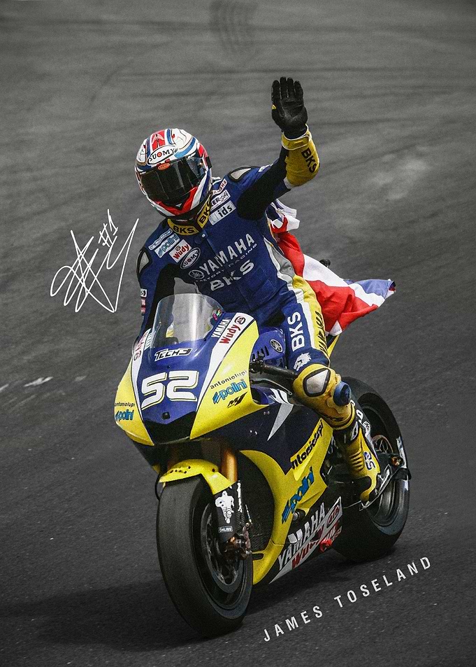 James Toseland Yamaha Motorcycle