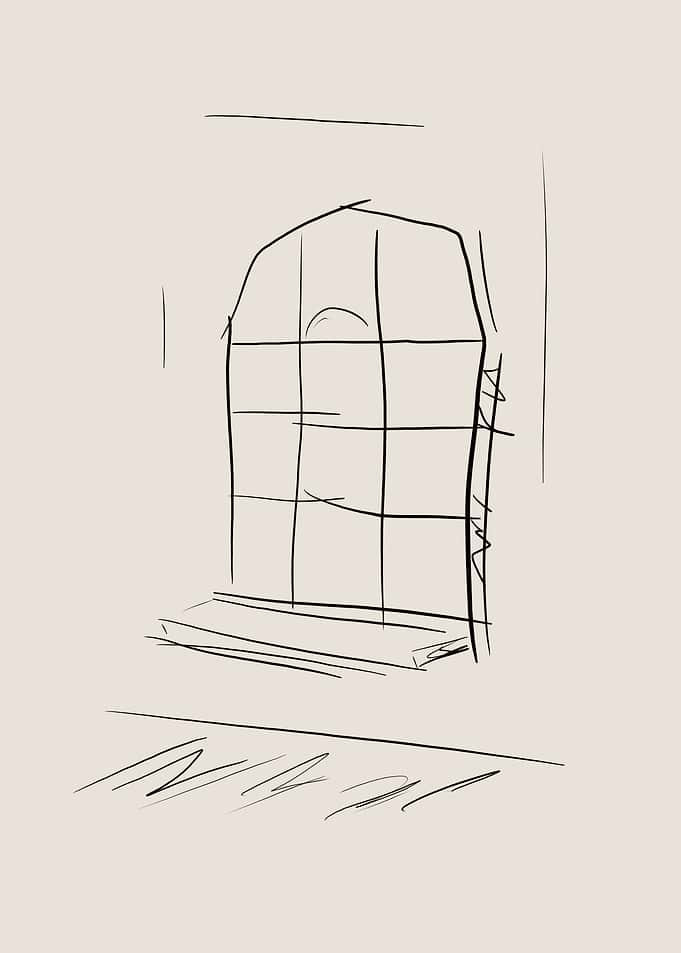 Window Line Art