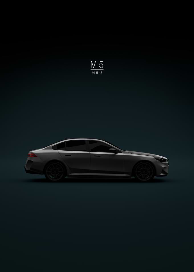 Grey - BMW M5 G90 2025