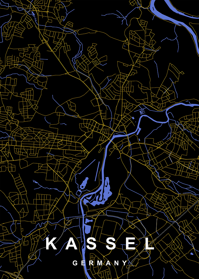 Kassel City Map