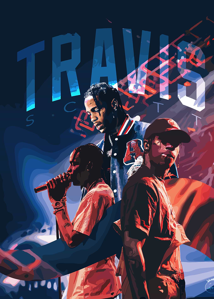 Travis Scott Poster