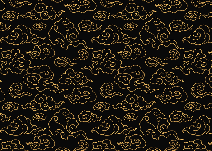Gold Cloud Pattern