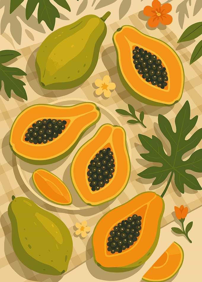 Papaya – A Stylized Tablescape