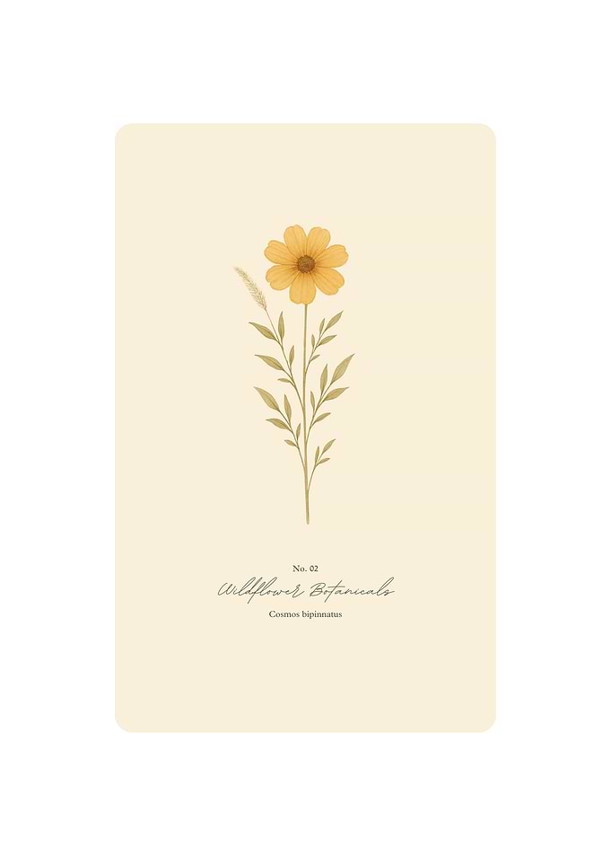 Wildflower Botanical Print