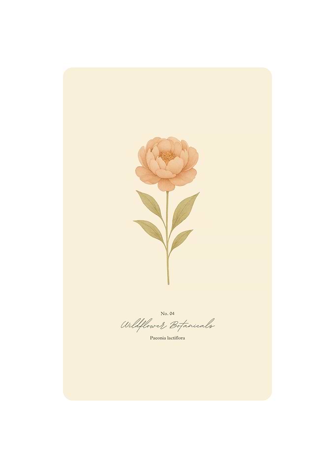 Wildflower Botanical Print