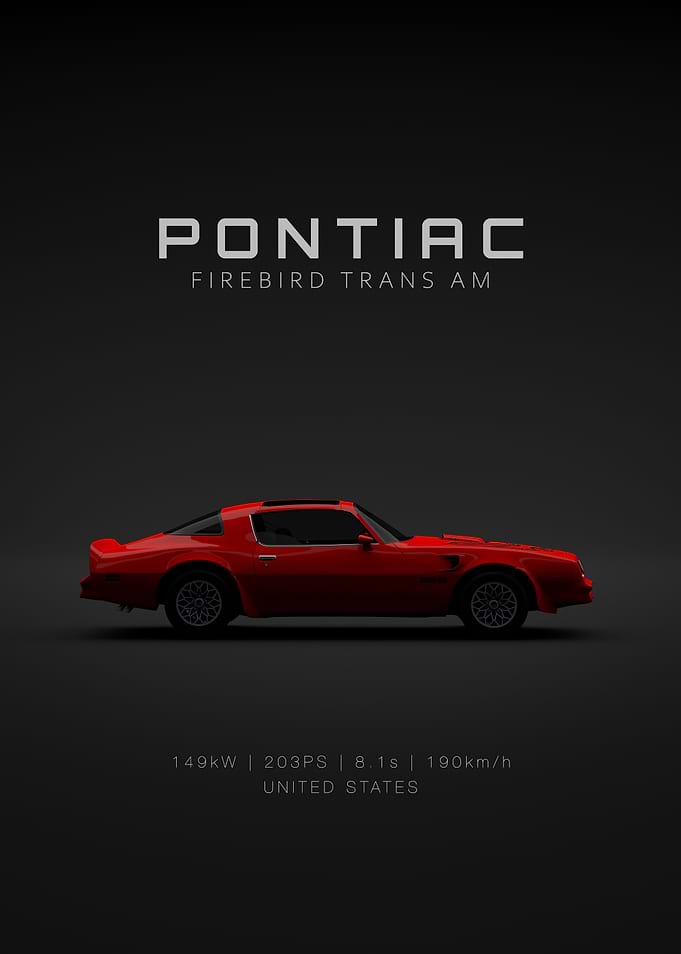 Pontiac Firebird Trans Am - Red Specs