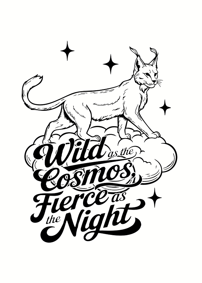 Wild Cosmos Cat