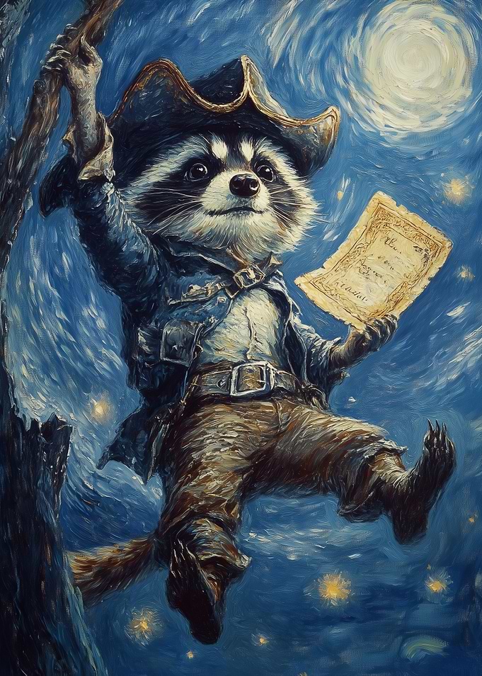 Pirate Raccoon