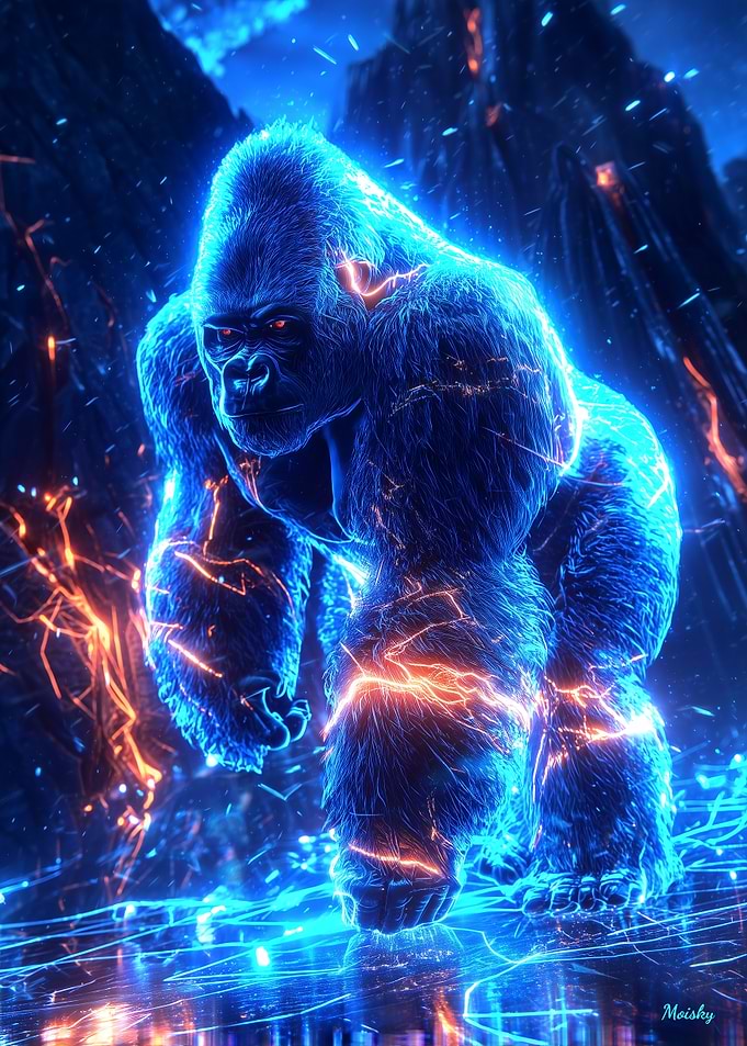Voltage King – The Neon Gorilla Awakens