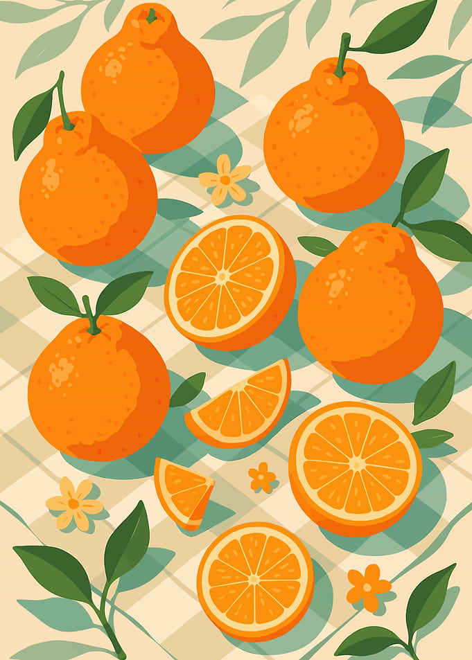 Minneola – A Stylized Tablescape