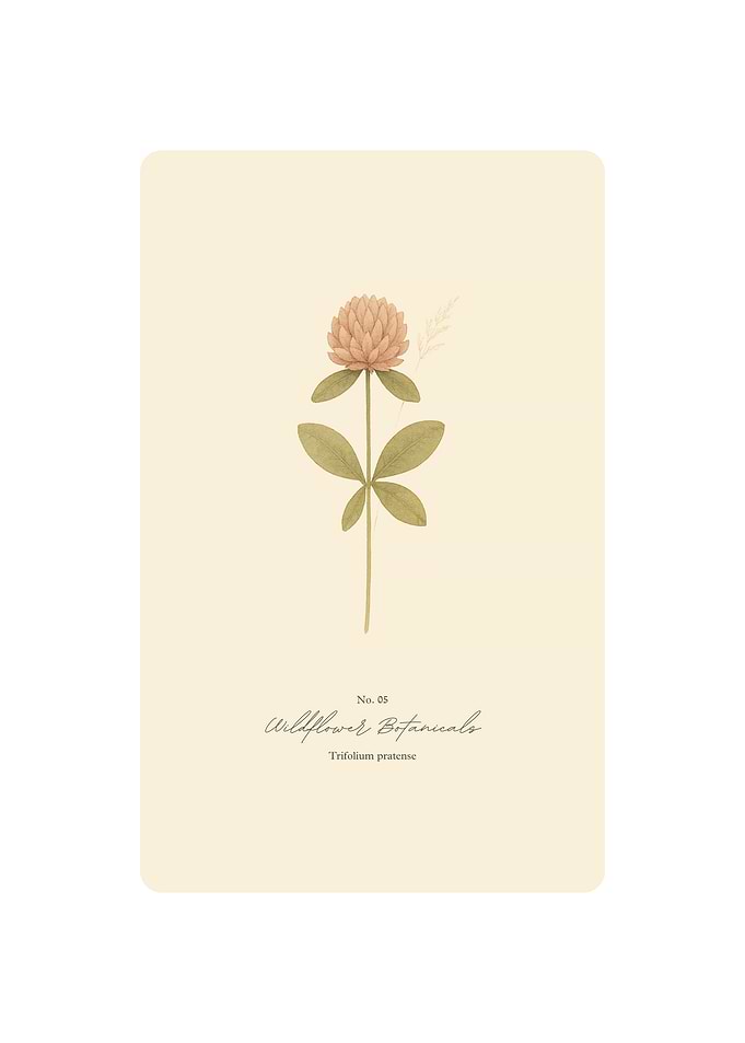 Wildflower Botanical Print