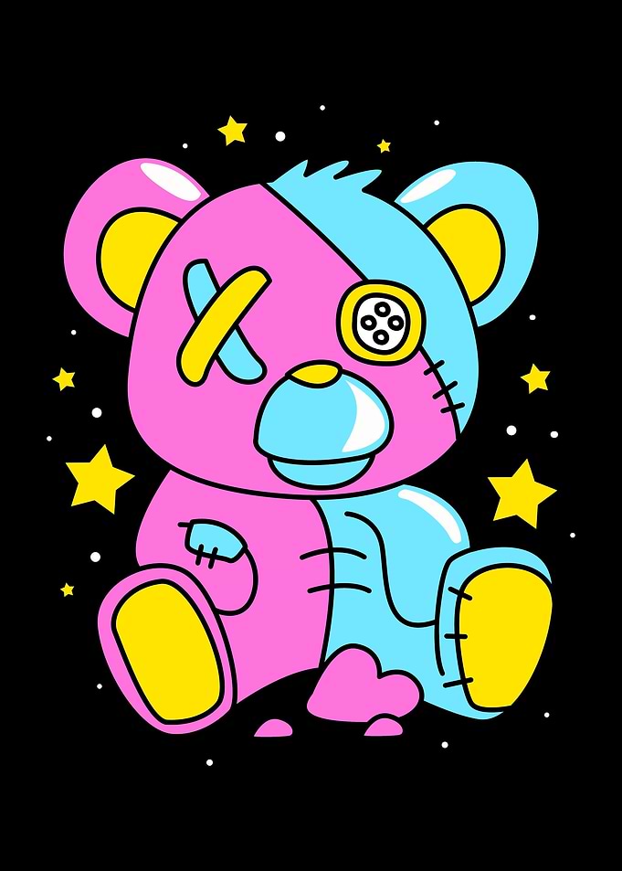 Pastel Voodoo Doll