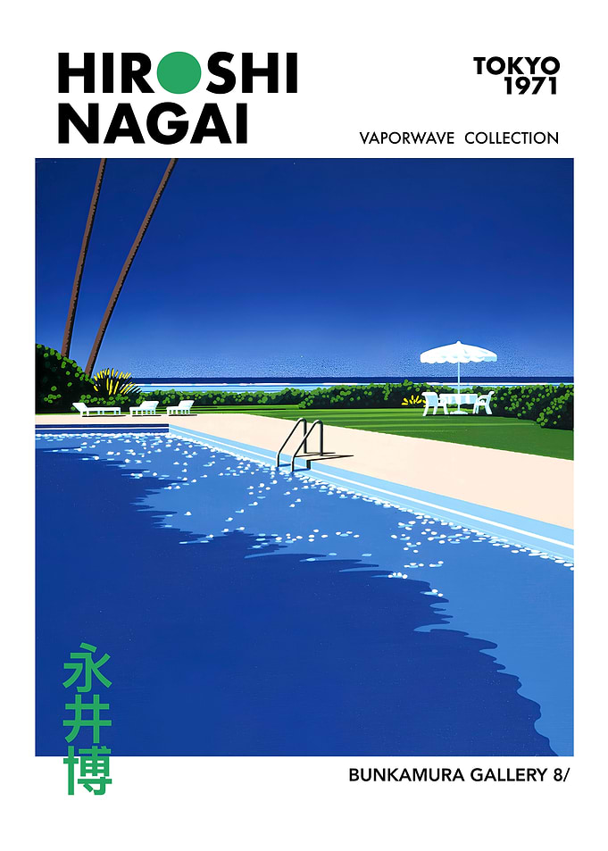 Hiroshi Nagai Vaporwave Art