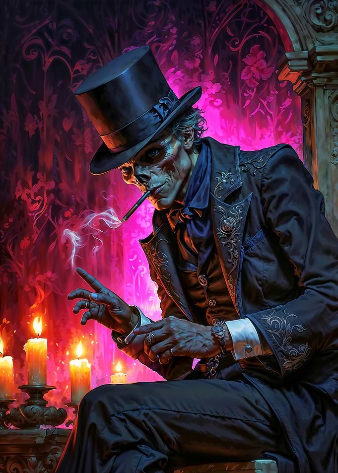 Baron Samedi in Top Hat
