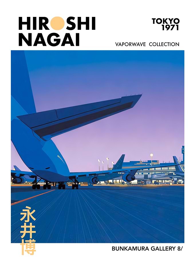 Hiroshi Nagai Vaporwave Art