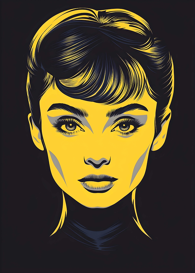 Audrey Hepburn design Fan Art