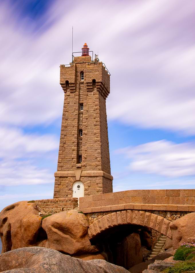 Stone Lighthouse and Bridge