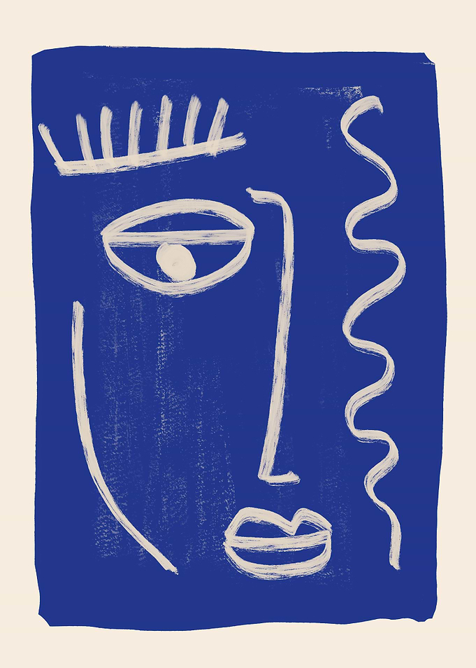 Abstract Face Art