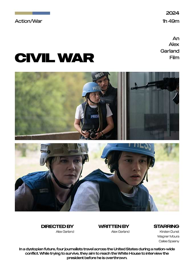 Civil War Movie Poster