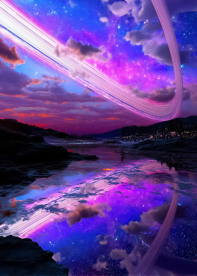 Cosmic Ring Landscape