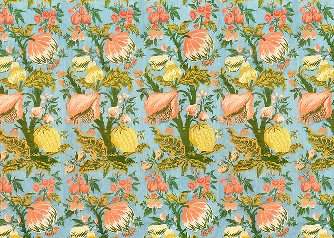 Floral Pattern Fabric