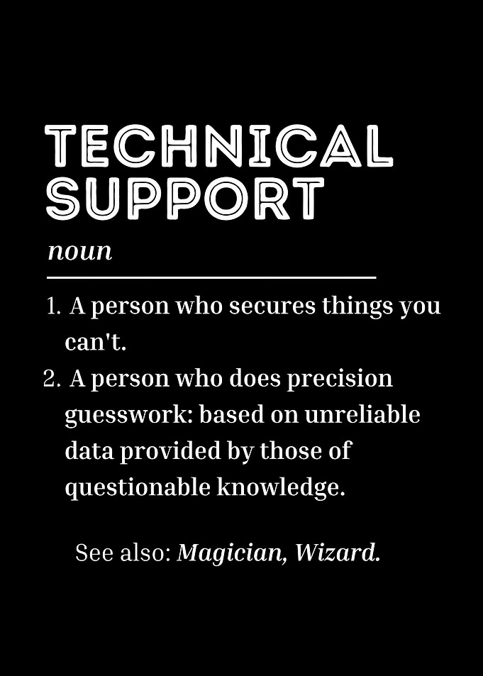 Technical Support Definition