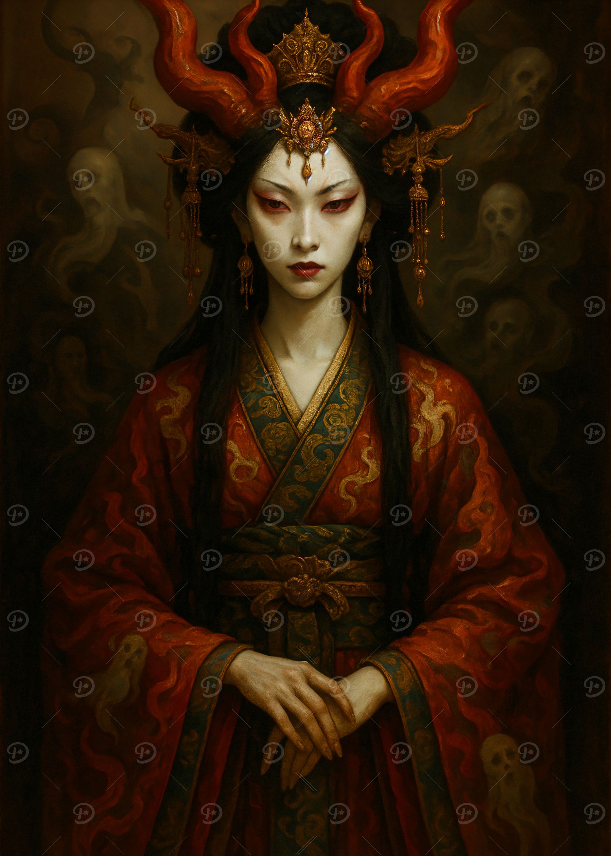 Japanese Demon Empress