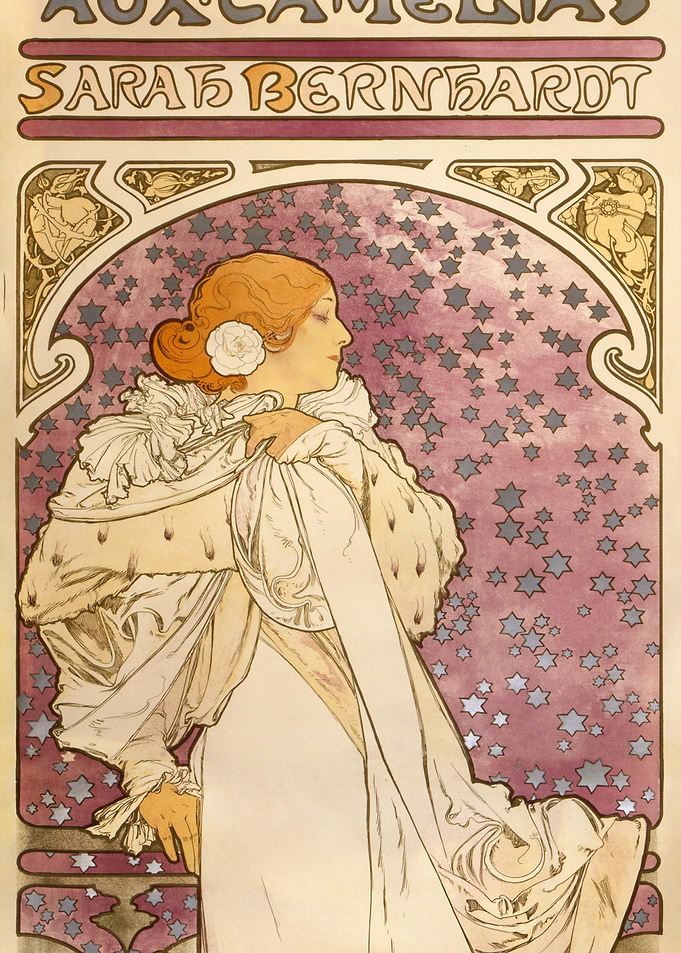 Art Nouveau Poster - Sarah Bernhardt