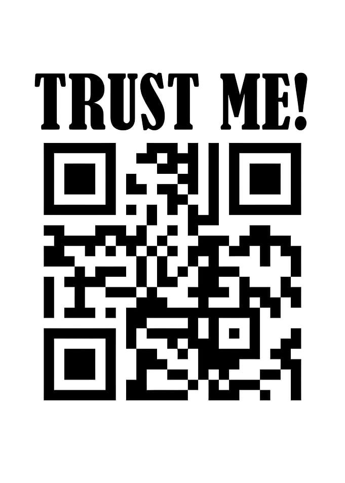 Trust Me QR Code