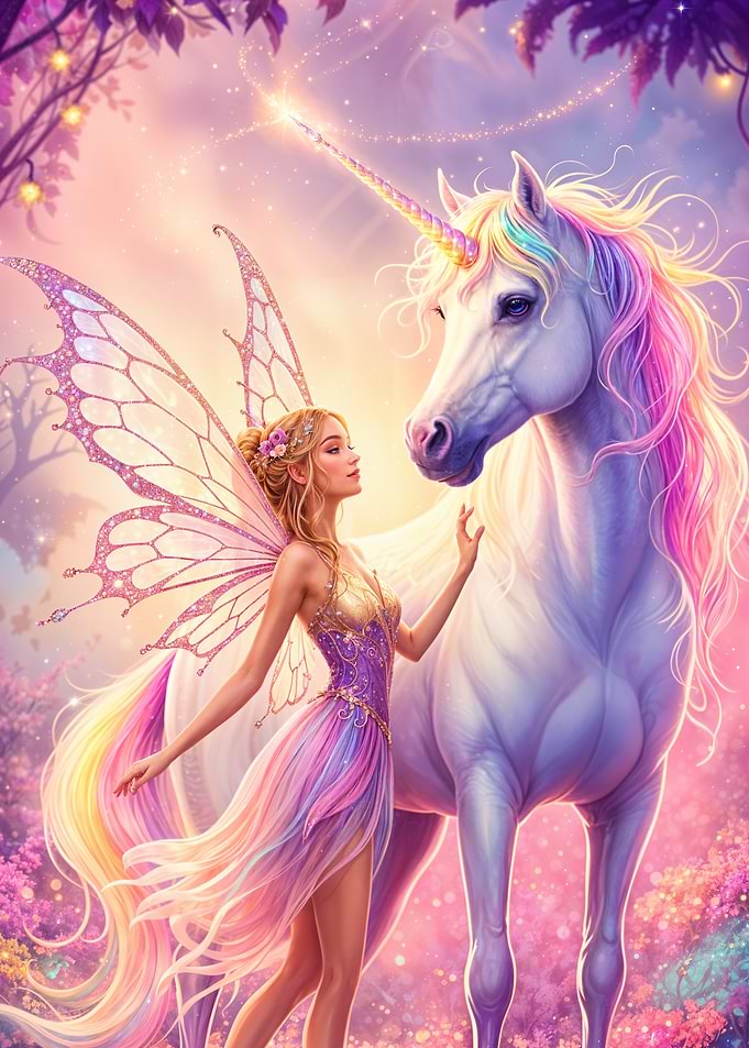 Fairy and Unicorn