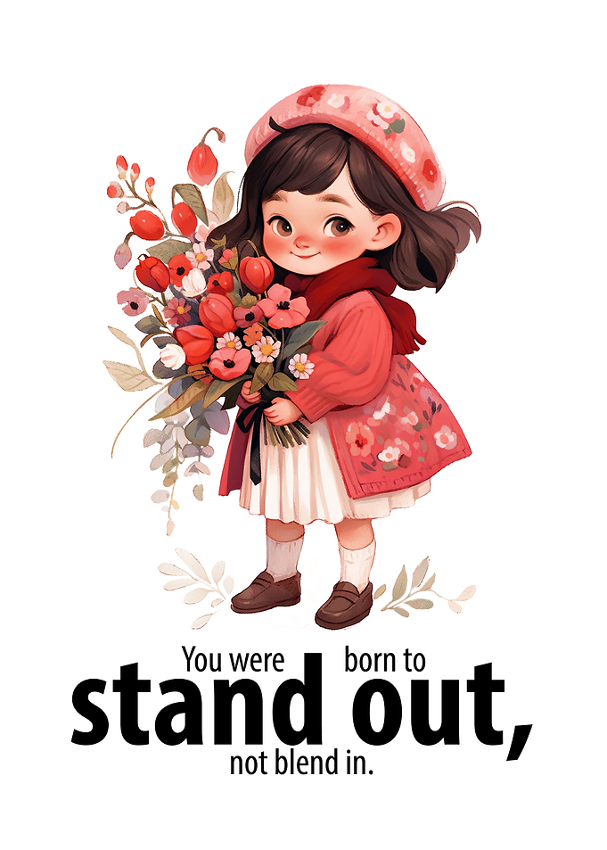 Born to stand out