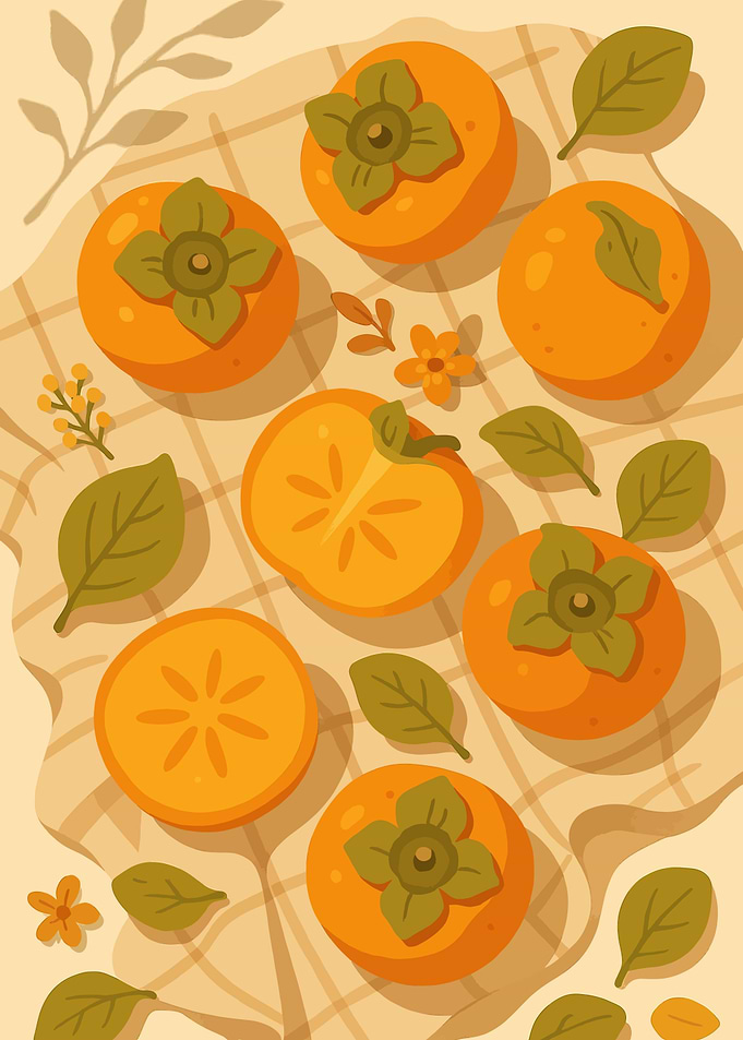 Persimmon – A Stylized Tablescape