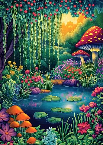 Enchanted Forest Pond