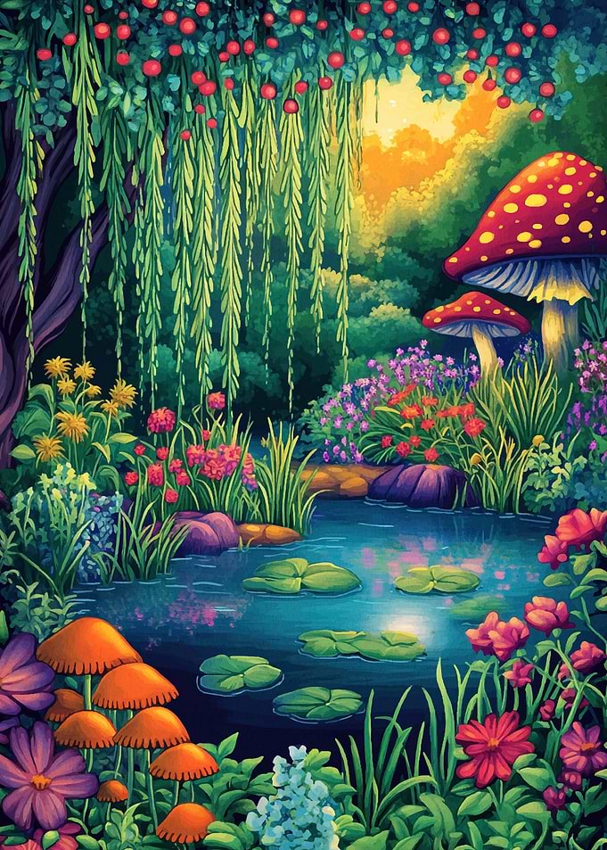 Enchanted Forest Pond