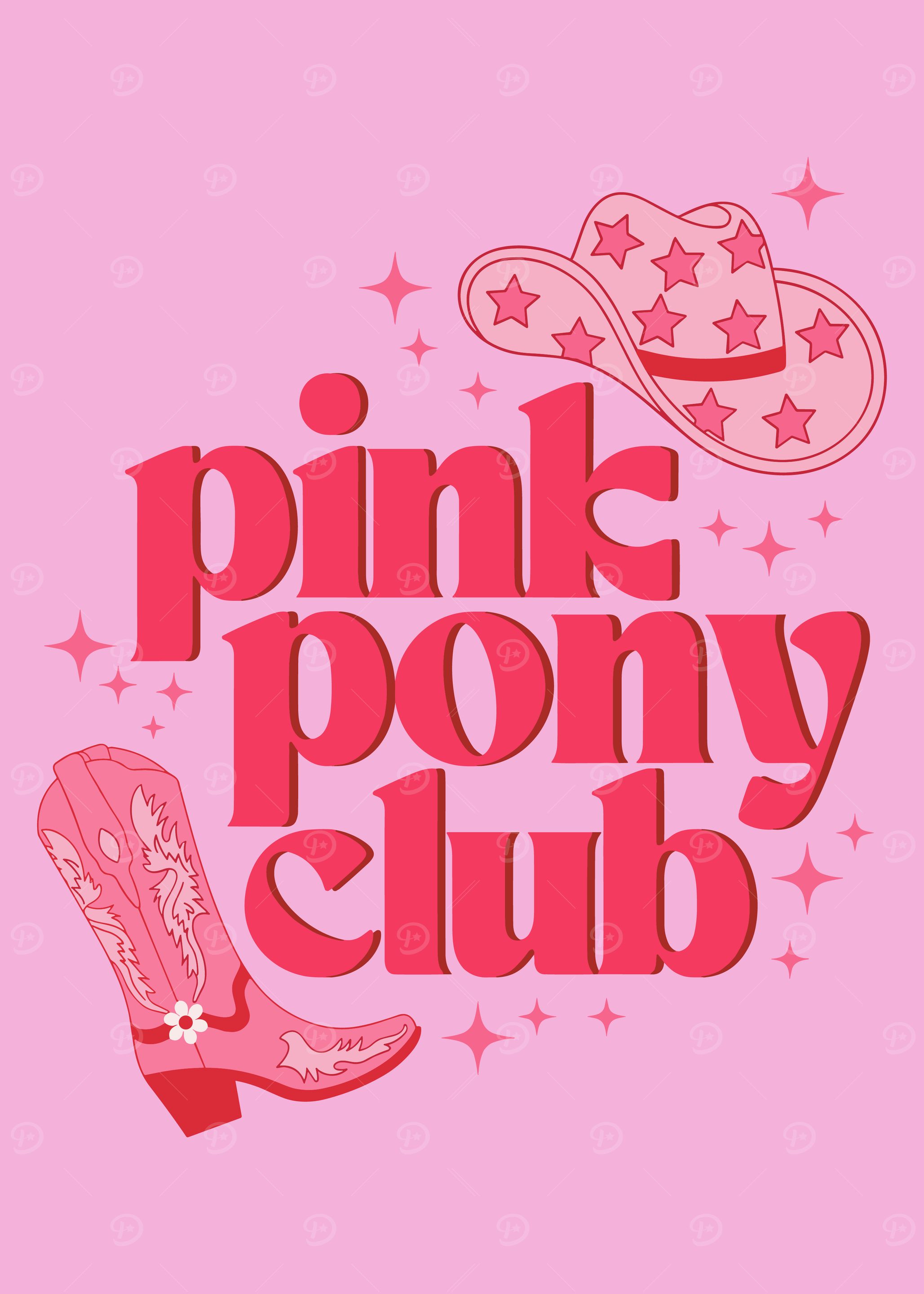 Pink Pony Club Graphic