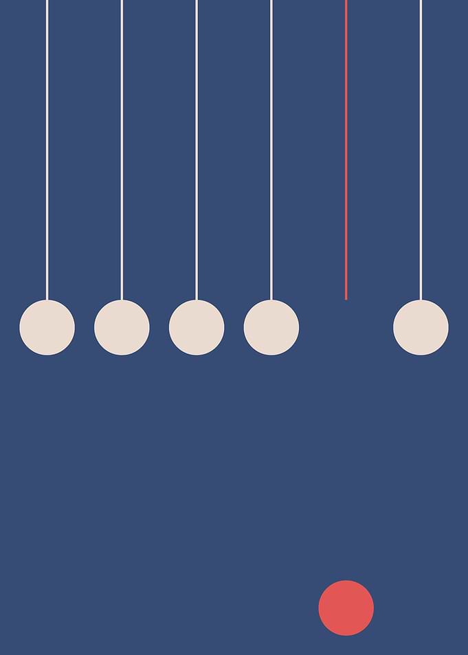 Balls on strings