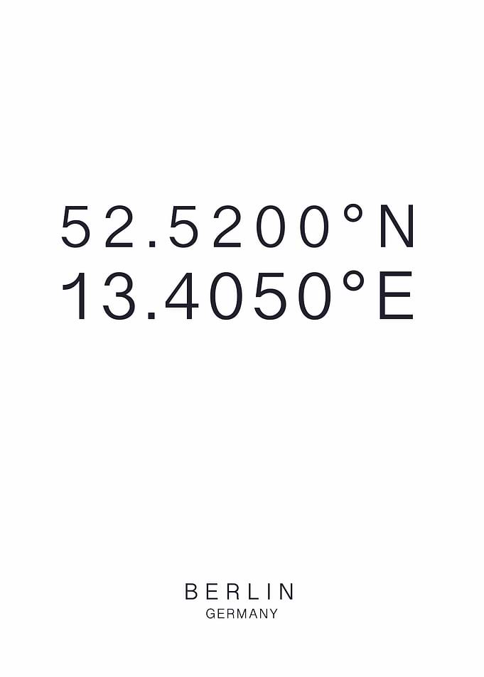 Berlin Coordinates