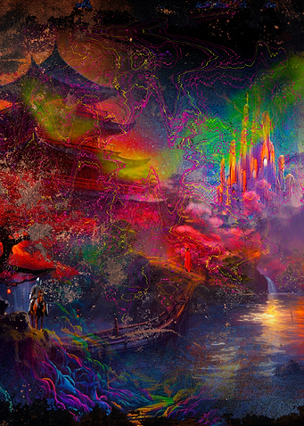 Fantasy Landscape with Castle