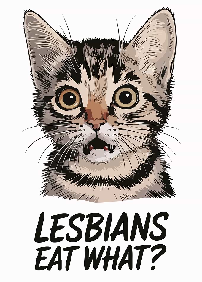 Cat with Text