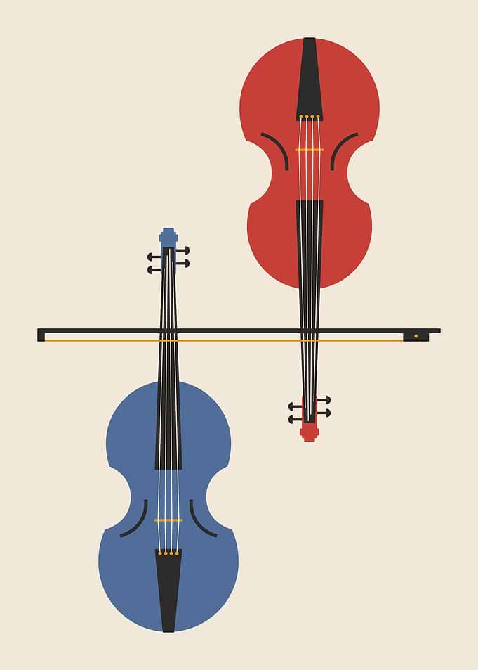 Classical music duet