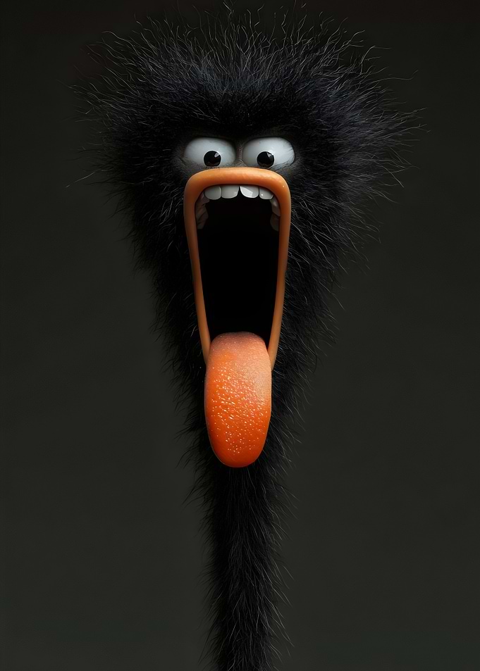 Funny Furry Creature