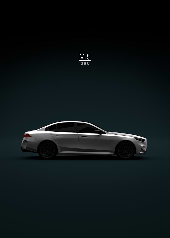 M5 G90 2025 White - Green bkg