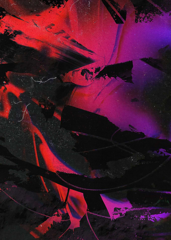 Abstract Neon Art