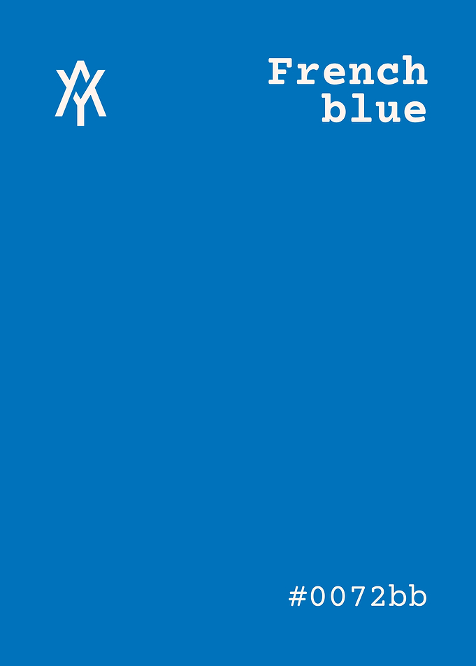 French Blue Color Palette