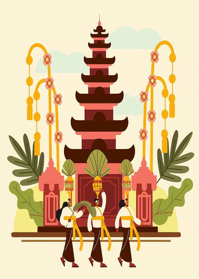 Balinese Temple Ceremony