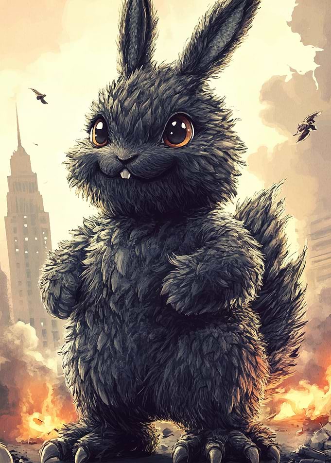 Giant Bunny Monster