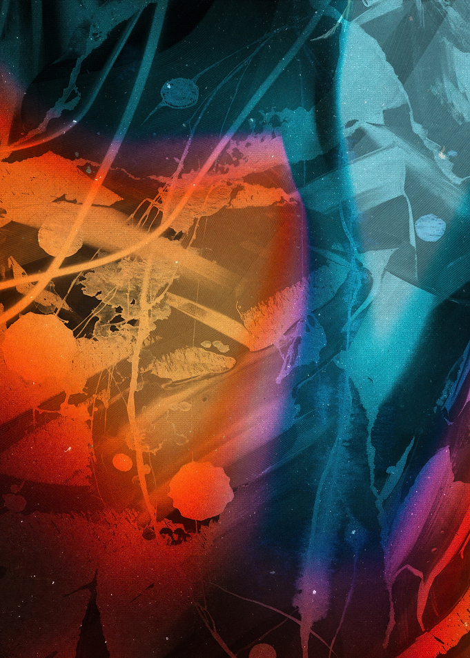 Abstract Nature Color Splashes