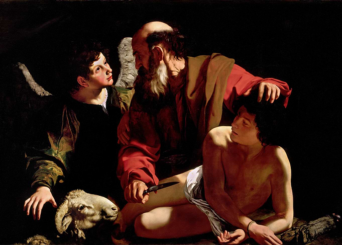 Sacrifice of Isaac Painting