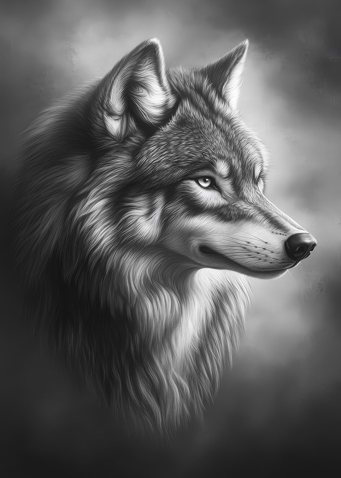 Wolf Portrait